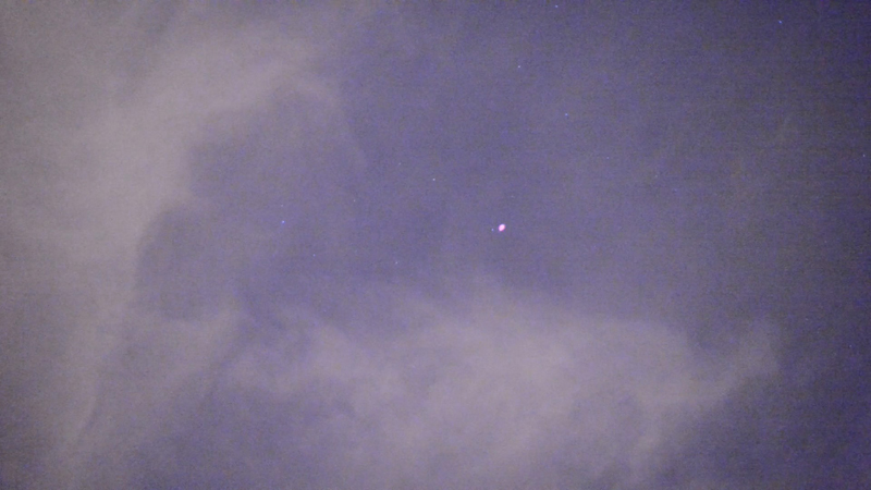 Red UFO Anomaly 8-02-2013 